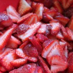 Macerating Strawberries