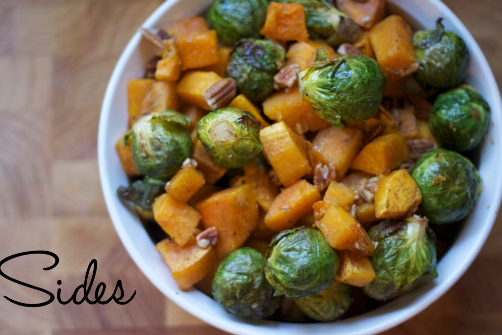 Brussels Sprouts with Butternut Squash and Pecans